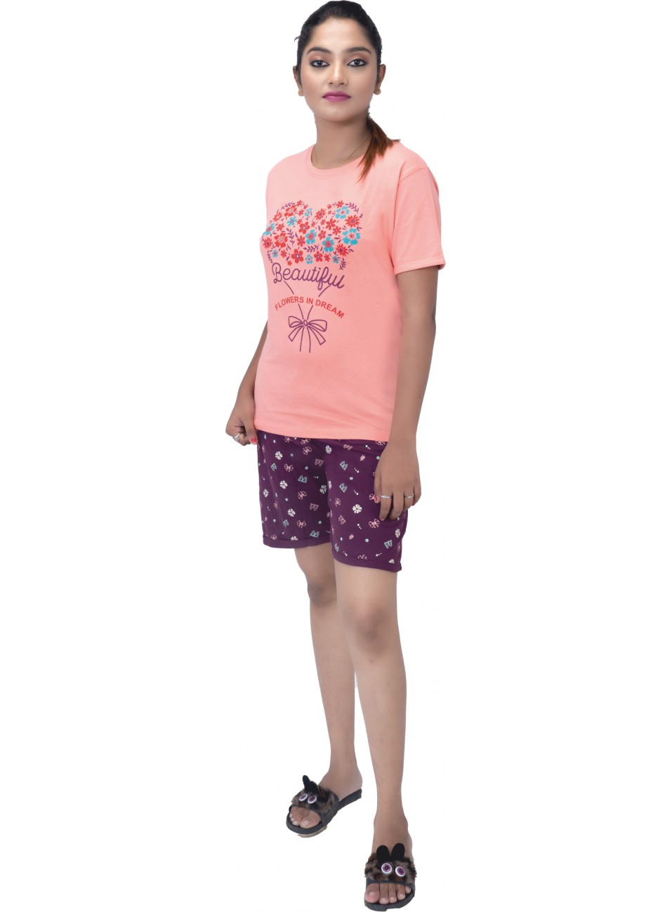 Nightwear shorts for girls sale